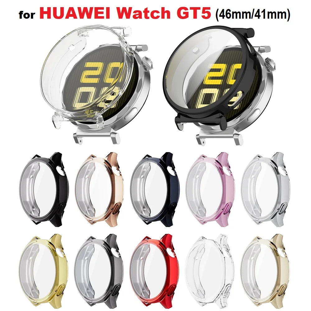 30PCS Protective Case for Huawei Watch GT5 46mm 41mm Smartwatch Soft TPU Full Cover Screen Protector Cover