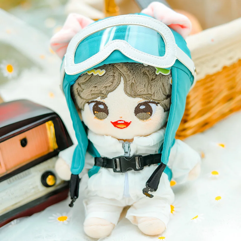 

No Attributes Aviator Flight Suit Ski Suit Xiao Zhan Yibo for Plush 15cm 20cm Doll Clothes Clothing Cute Gift GG Sa