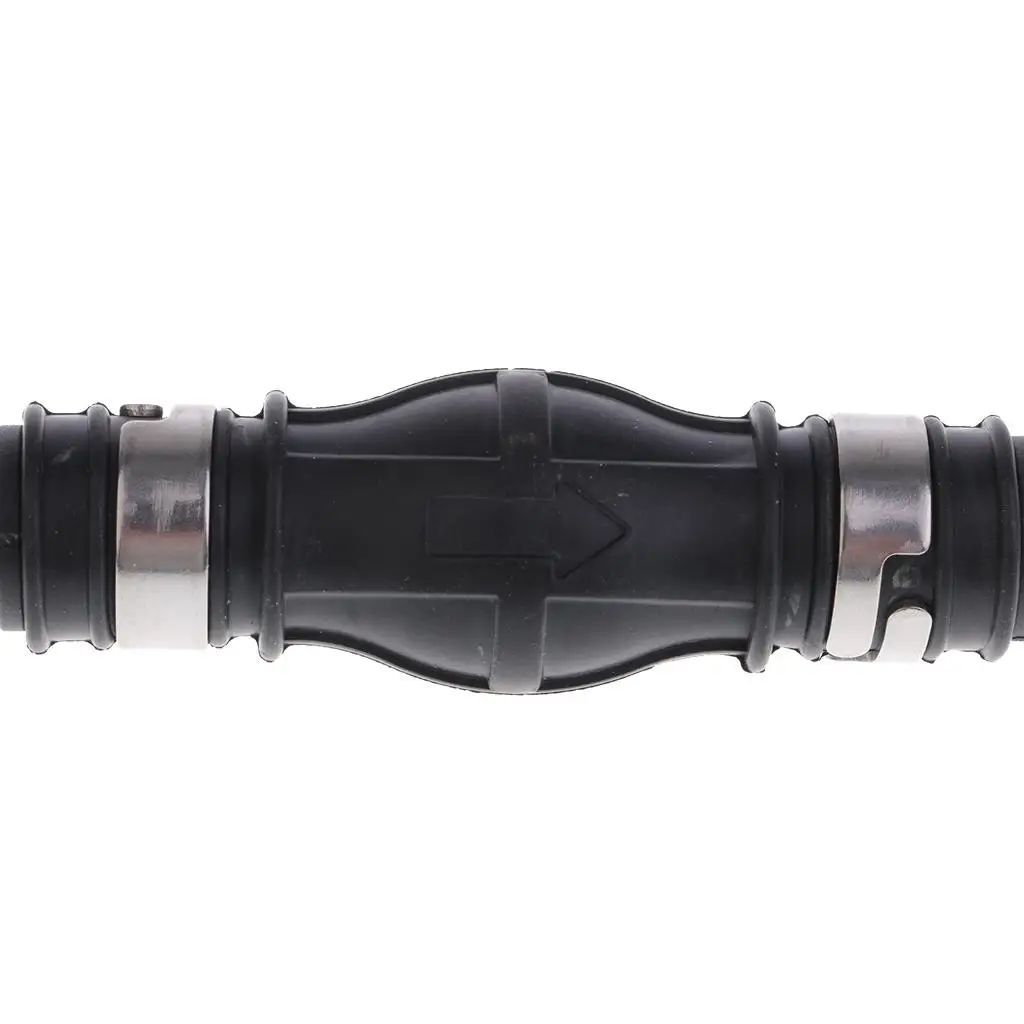 Boat Marine Outboard Primer Bulb Black Rubber Fuel Line Squeeze Pump for Fuel Tank Water Pump 12v
