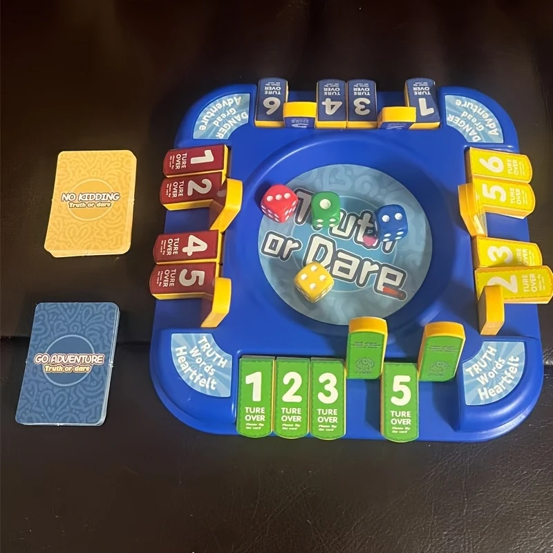 Jeu de société Truth Or Dare, jeu de société amusant, 54 cartes à jouer pour renforcer les relations avec les amis et la famille