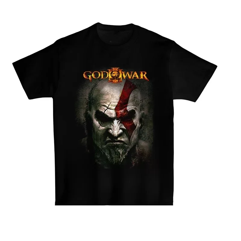 God of War 20th Anniversary Logo Graphic T-Shirt Cotton Men Women Streetwear Tee