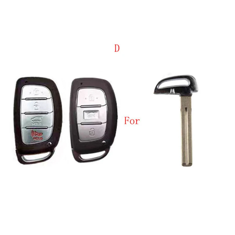 5 pz Smart Emergency Key Blade misura per Hyundai Tucson Mistra Elantra IX35 Sonata Kia K2 K5 Sportage Santa Fe Equus Azera Elantra