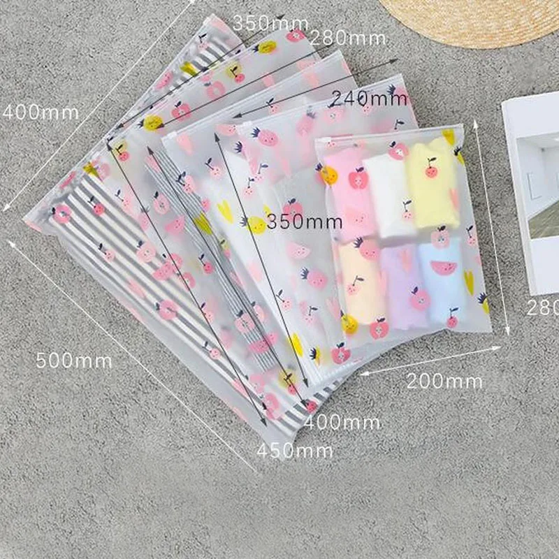 1PCS Transparent Underwear Makeup Storage Bag Pouch  Travel Storage Bag Shoe Clothes Organzier Kit PVC Suitcase Organzier Bags