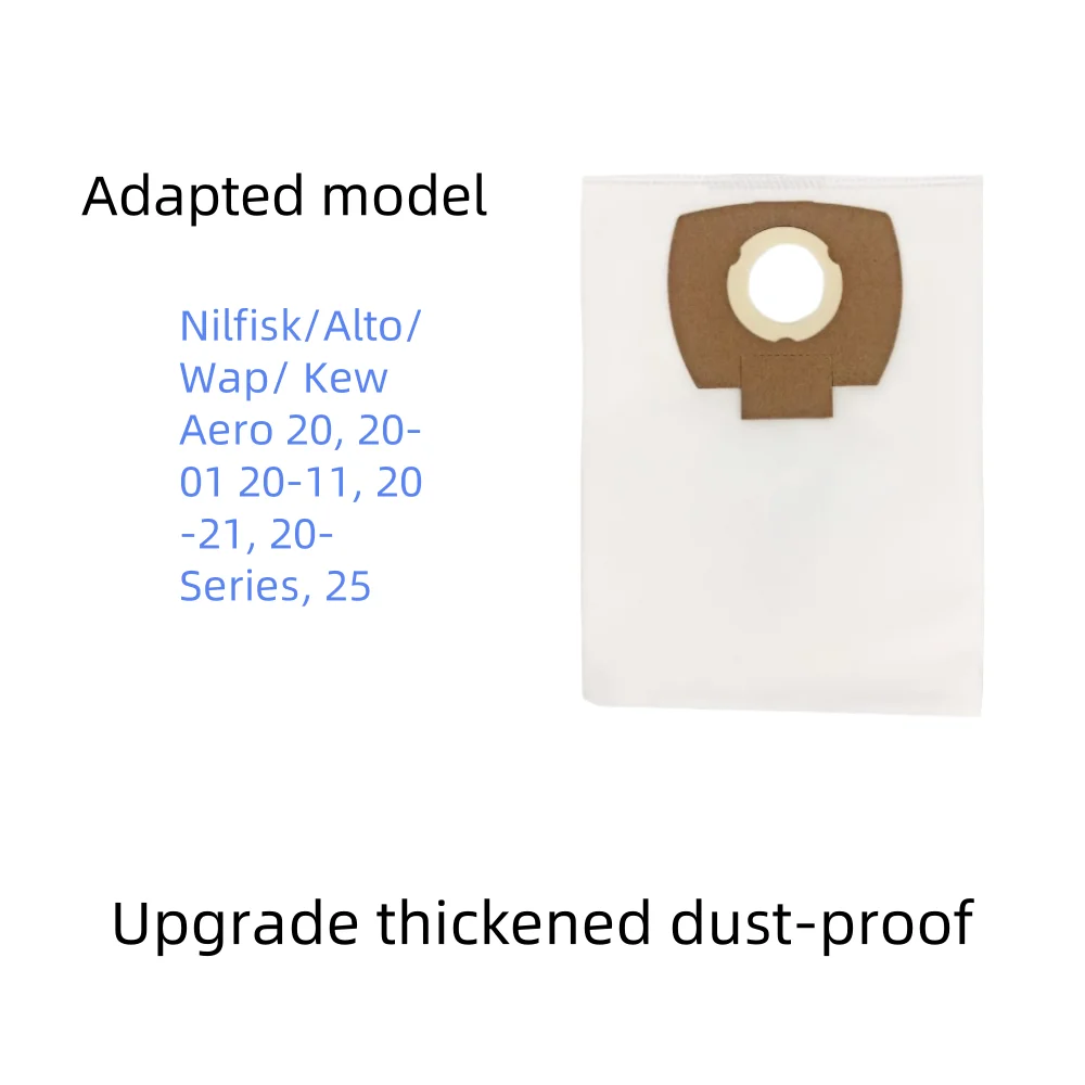 Suitable for Nilfisk dust bags Alto Aero25-21 series vacuum cleaner accessories non-woven dust bags
