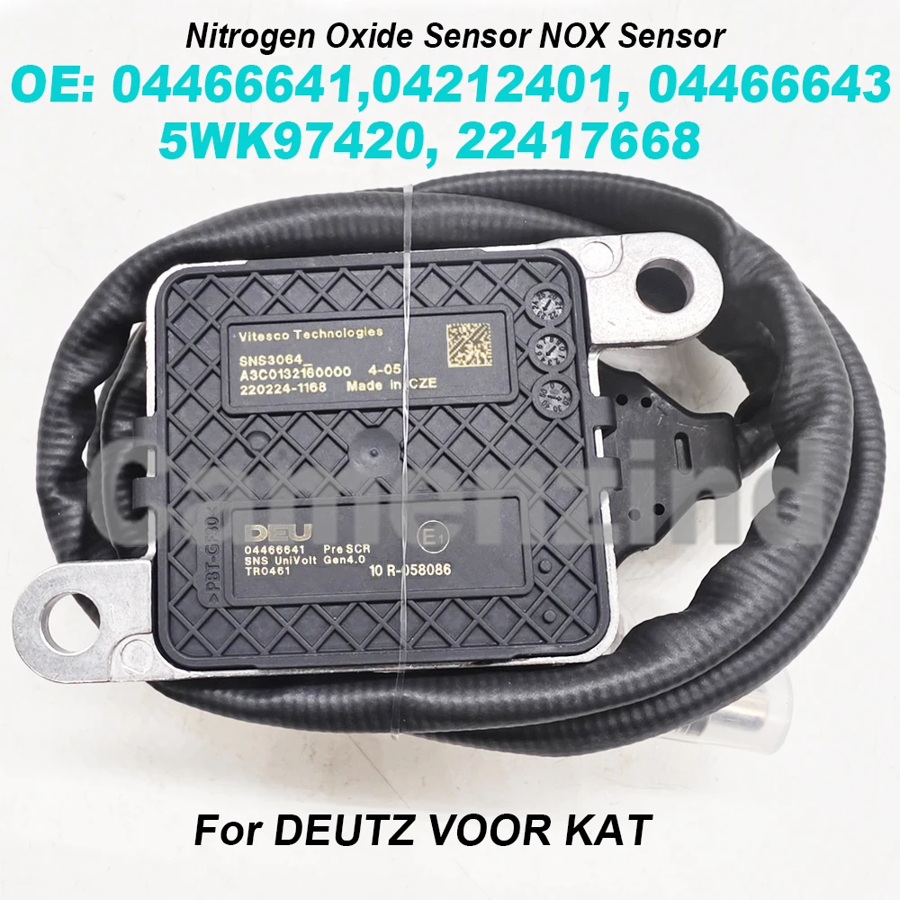 

NEW 04466641 04212401 04466643 5WK97420 22417668 Nitrogen Oxide Sensor NOX Sensor For DEUTZ VOOR KAT High Quality