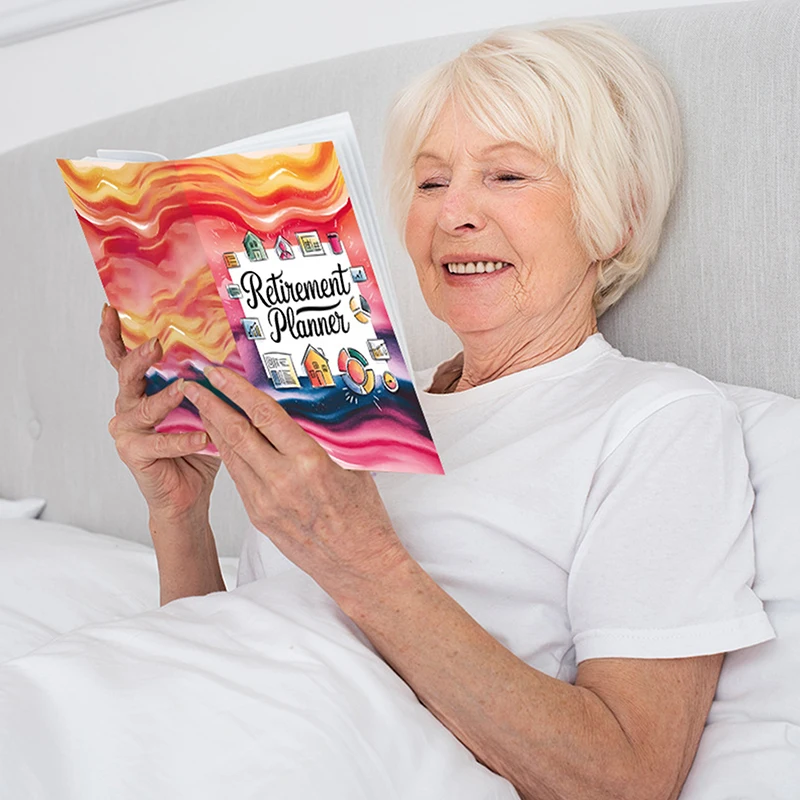 كتاب خطة الحياة التقاعد مخطط التقاعد DIY كتاب التقاعد كتاب الخطة المالية الشهرية