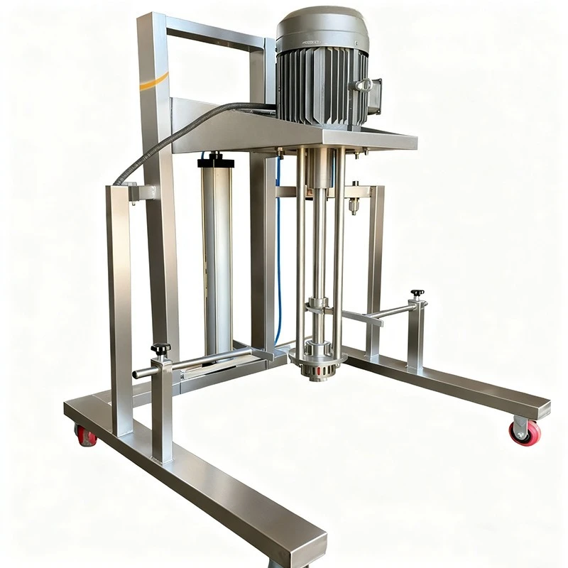 High Shear Homogenizer Emulsifier Electric Lifting Industrial Grade Disperse Mixing Mixer