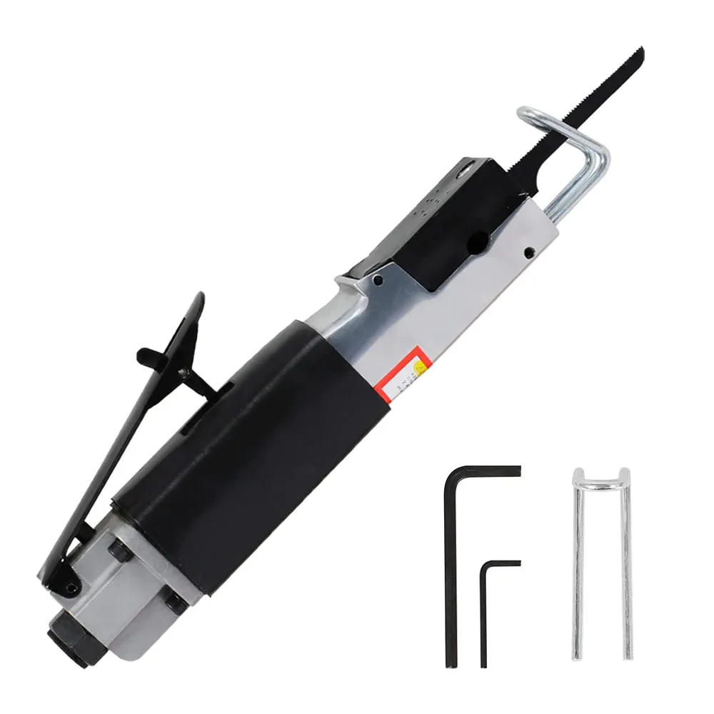 Alloy Pneumatic Reciprocating Saw Portable Air Cutting Saw for Automotive Sheet Metal Woodworking Cutting Pneumatic Tool