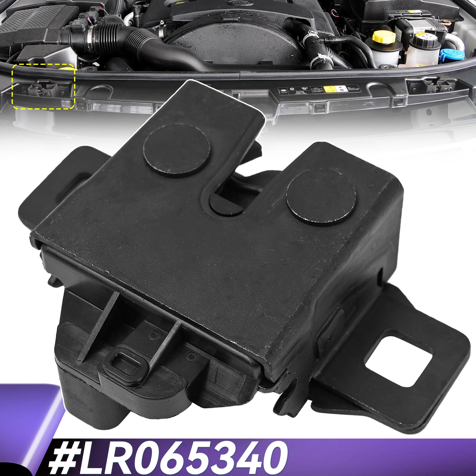 

ЗАМОК BONNET С противоТОРЕЩИМ ПЕРЕКЛЮЧАТЕЛЕМ LR065340 ДЛЯ RANGE ROVER SPORT EVOQUE LAND ROVER FREELANDER 2 DISCOVERY 3&4 LR041431