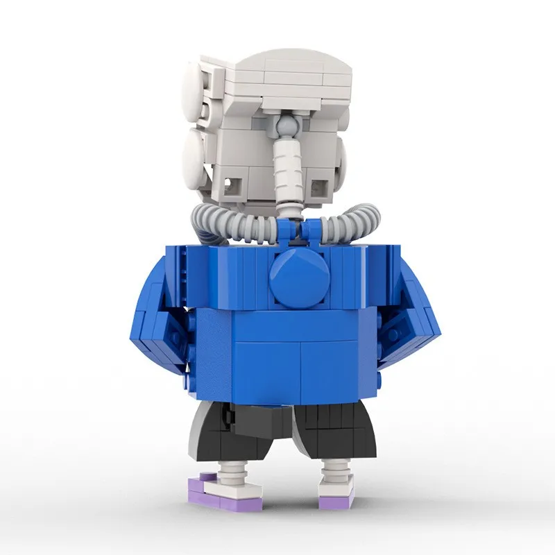 スケルトン ブラザーズ MOC ビルディング ブロック、アンダーグラウンド レジェンド キャラクター セット、ファン向けの RPG ゲームにインスパイアされた DIY モデル