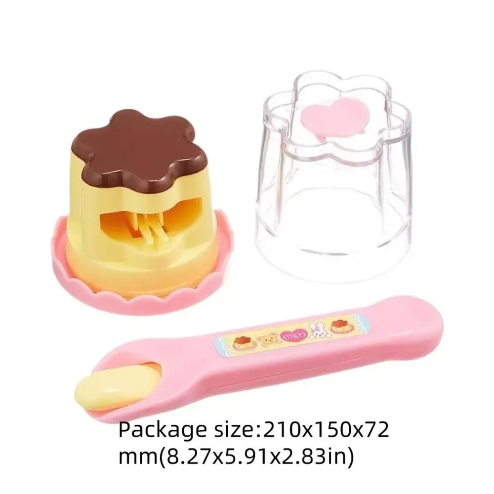 Food Feeding Pudding Feeding Toy Role Play Early Education Strawberry Pudding Toy Simulation Japanese Play House Toys for Friend