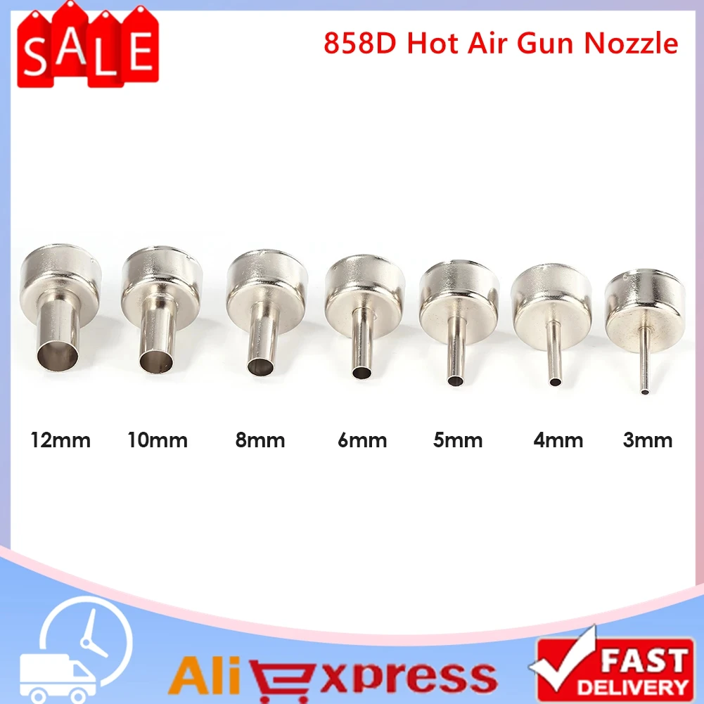 For 858 Series Hot Air Station Hot Air Nozzle Nozzle Power Tools Soldering Tools 22 Mm Diameter Heat Resistant