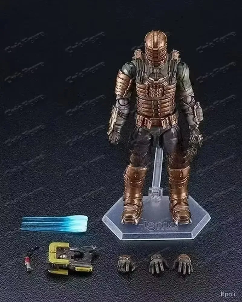Em Estoque: Boneco de Ação Original GSC Figma 162 Dead Space Isaac Clark Edição Ativada - Presente de Aniversário