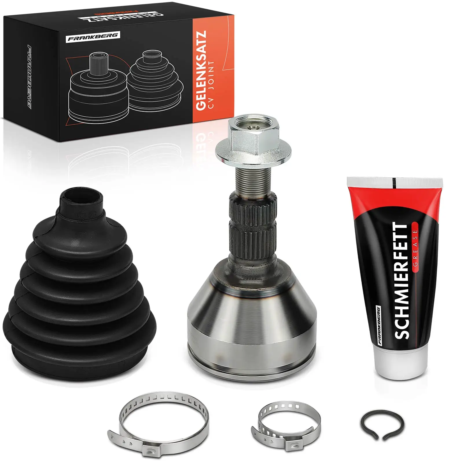 Frankberg 1x Aandrijfas Set Vooras Voor Opel Vectra C Z02 Signum Z03 Fiat Croma 194 71740557 93173409 9186552