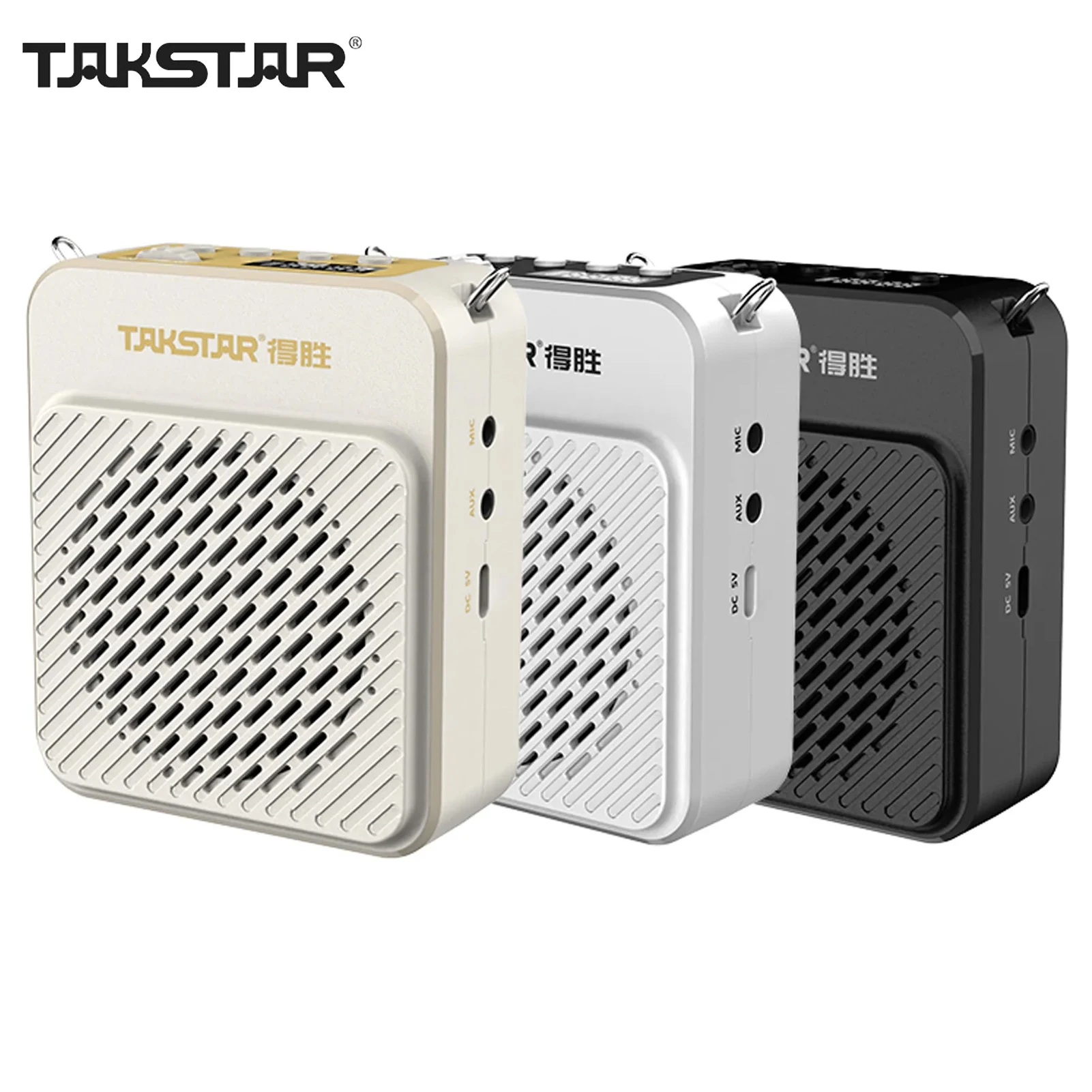 TAKSTAR E180M Portable Voice Amplifier Wired Ear-mounted Microphone 4500mAh Megaphone for Teacher Tour Guide Personal Speaker