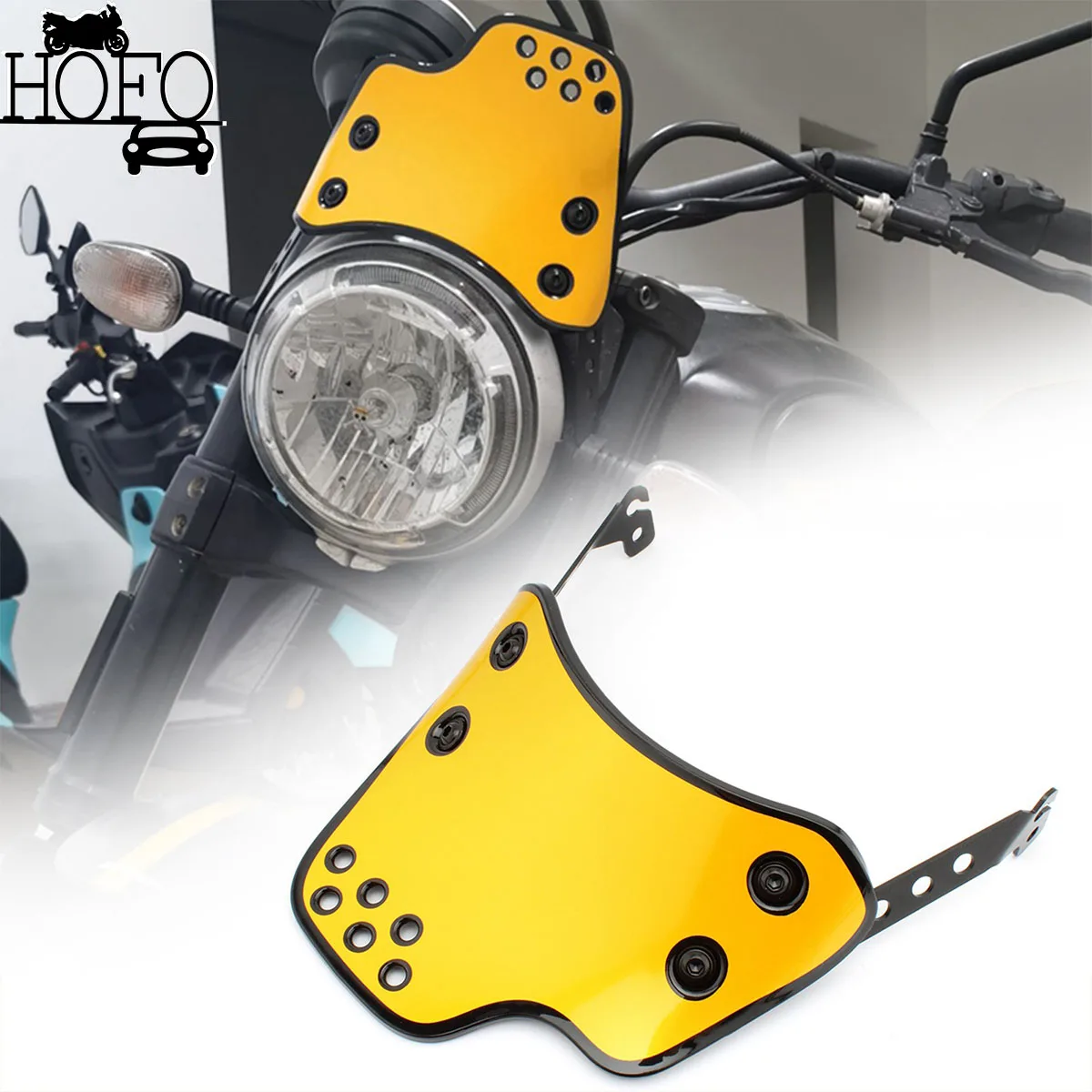 

Motorcycle Accessories Windshield Protection Fairing Cover Motocross Windscreen Deflector For DUCATI Scrambler 800 400 2015-2021