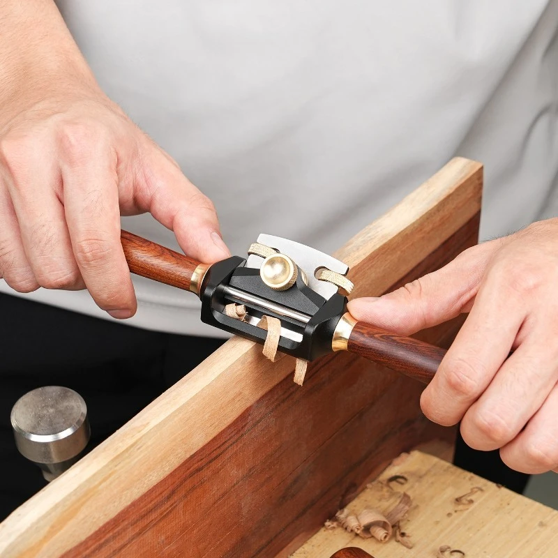 Fine Adjustment Woodworking Planer Mini Handheld Flat Bottomed Arc Bottom Cutting Plane Trimming Joinery Planes Hand Tools