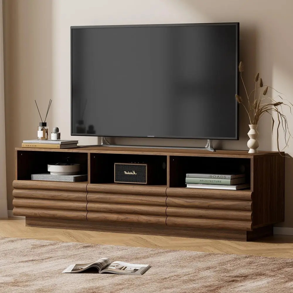 

Современная тумба под телевизор для телевизоров 50-60 дюймов, развлекательный центр с местами для хранения и ящиками, медиаконсоль для гостиной и спальни.