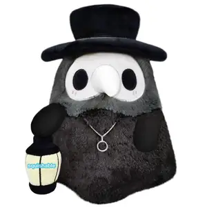 Plush Doll Light Broadcaster, Light Essay Doll, cartoon character, bird mouth, doctor, crow, nurse 6 Main Sales Corvo - №4