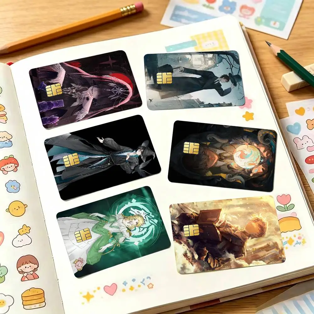Lord of the M-Mysteries Credit Card HD Stickers Small Chip Waterproof Sticker Game Card Decal