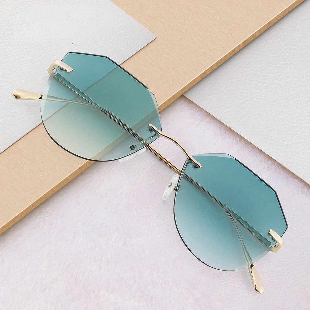 

New Nylon Lens Sunglasses Women's Fashion Advanced Sense of High Quality Sunscreen Sunglasses
