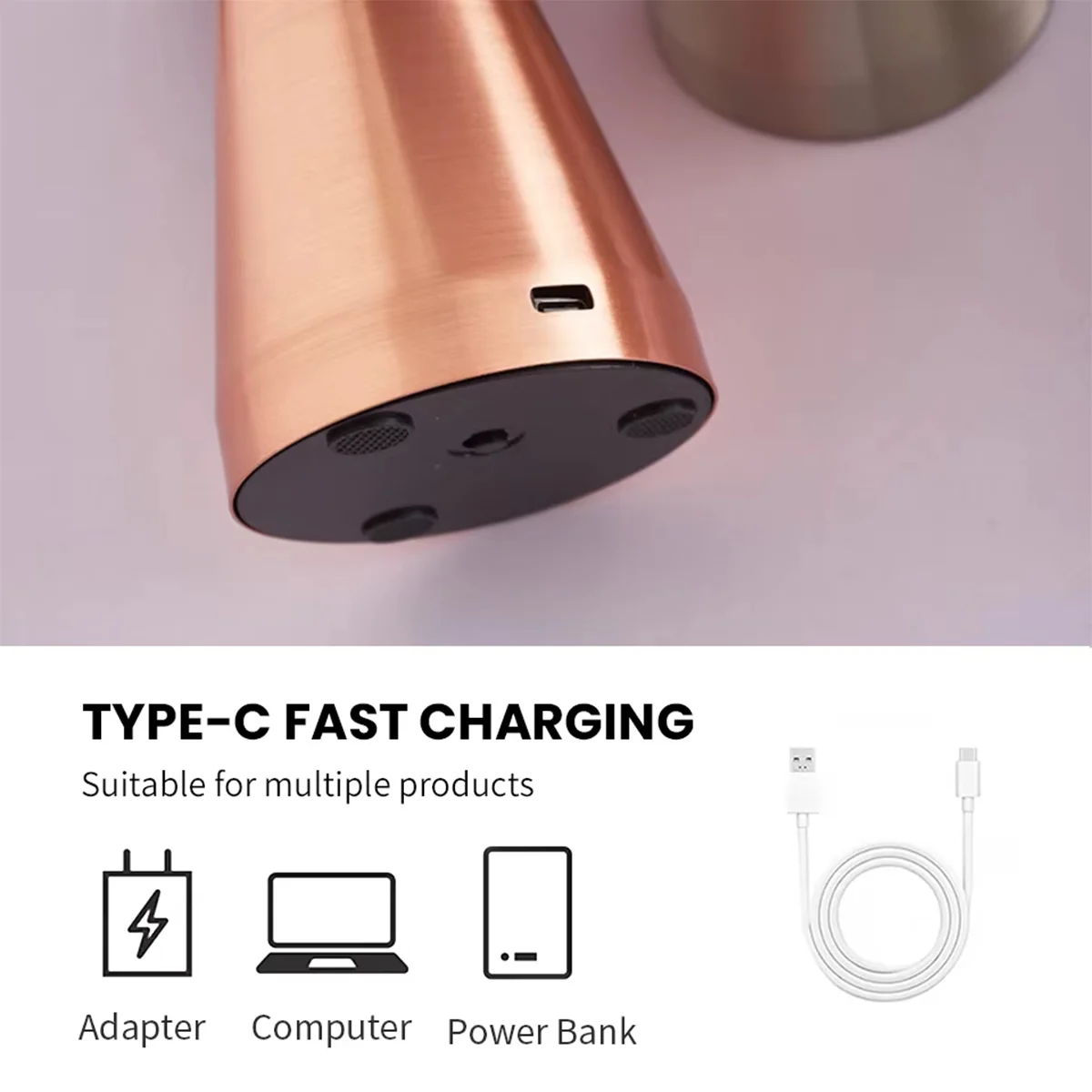 Mushroom Table Lamp Lamp USB Rechargeable Touch Control Cozy Dimmable Rechargeable Bedside Portable Reading Metal Desk Lamp