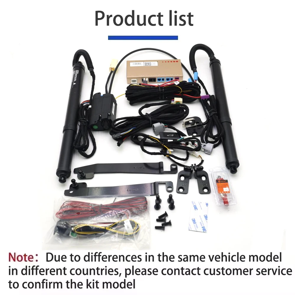 ZhuCamX for Chevrolet Captiva EV PHEV Wuling Xingguang Starlight S Car Power Liftgate Automatic One-Click Powered Tailgate Strut