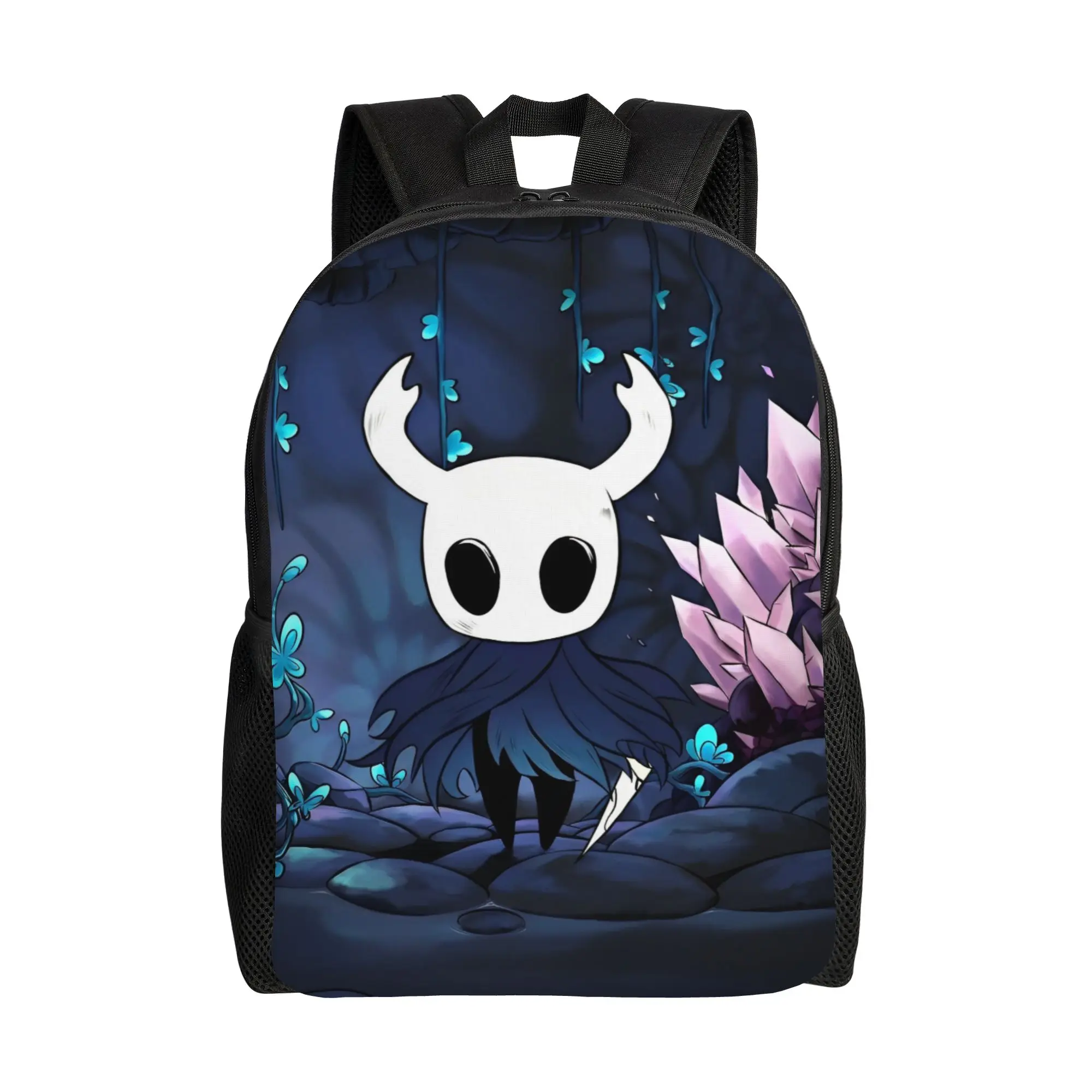 

Рюкзак Hollow Knight Indie Games для мужчин и женщин, повседневный, для старшей школы, для походов, путешествий, для ноутбука, компьютера, холщовые сумки для активного отдыха