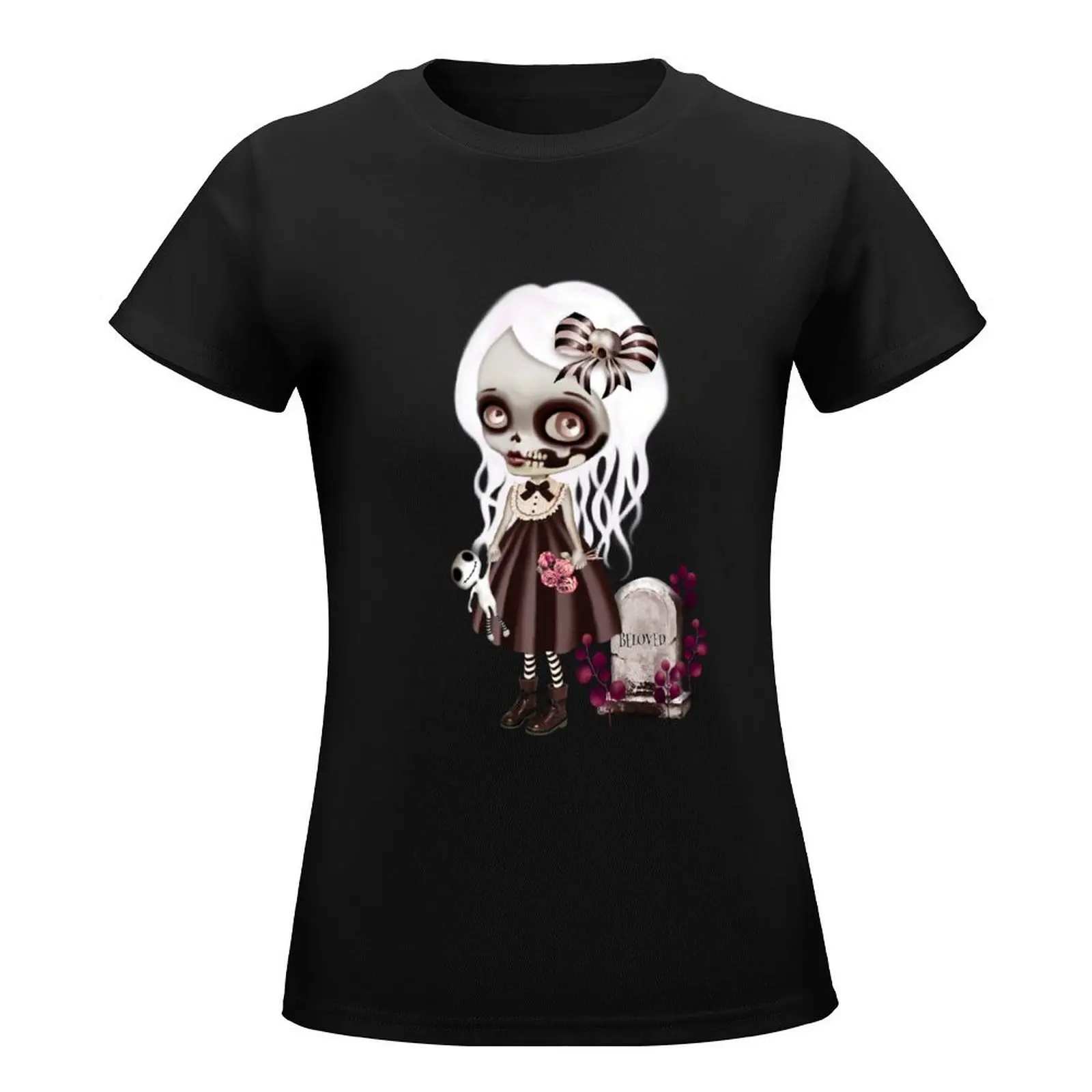 Zombie Girl T-Shirt cute clothes shirts graphic tees summer tops cotton t shirts Women