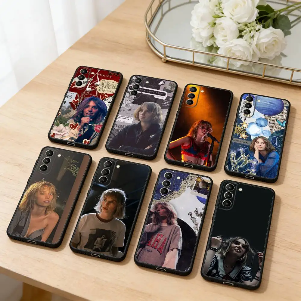 

M-Maya H-Hawke American Phone Case For Samsung S25,24,23,22,30,21,10,9,Ultra,Plus,Lite,FE,4,5 G Soft Black Case