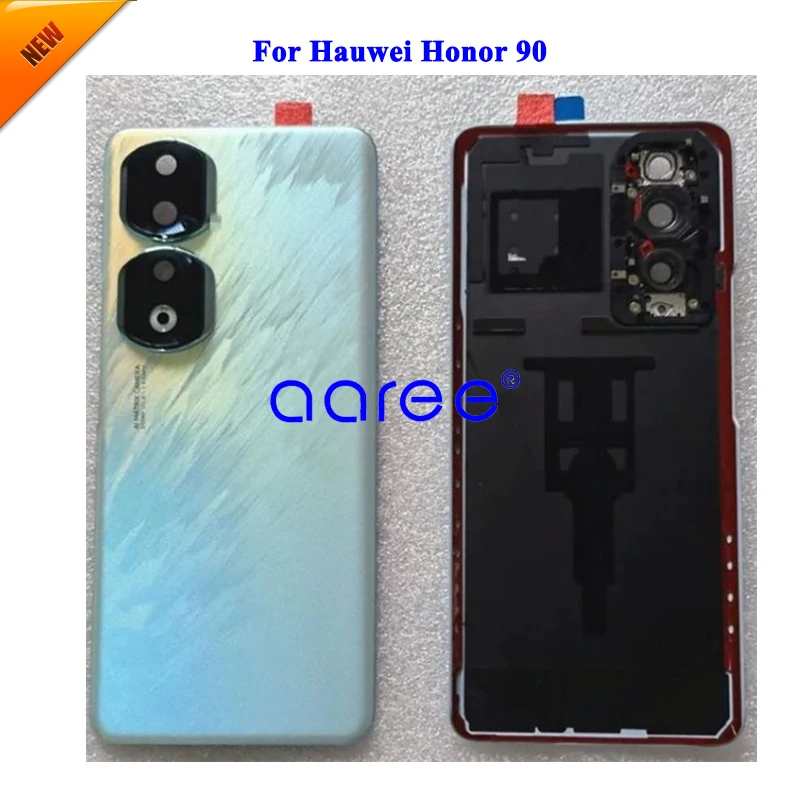 Canera Lens+ Battery Cover For Honor 90 Back Housing For honor 90 Back Cover Back Housing Door With adhesive