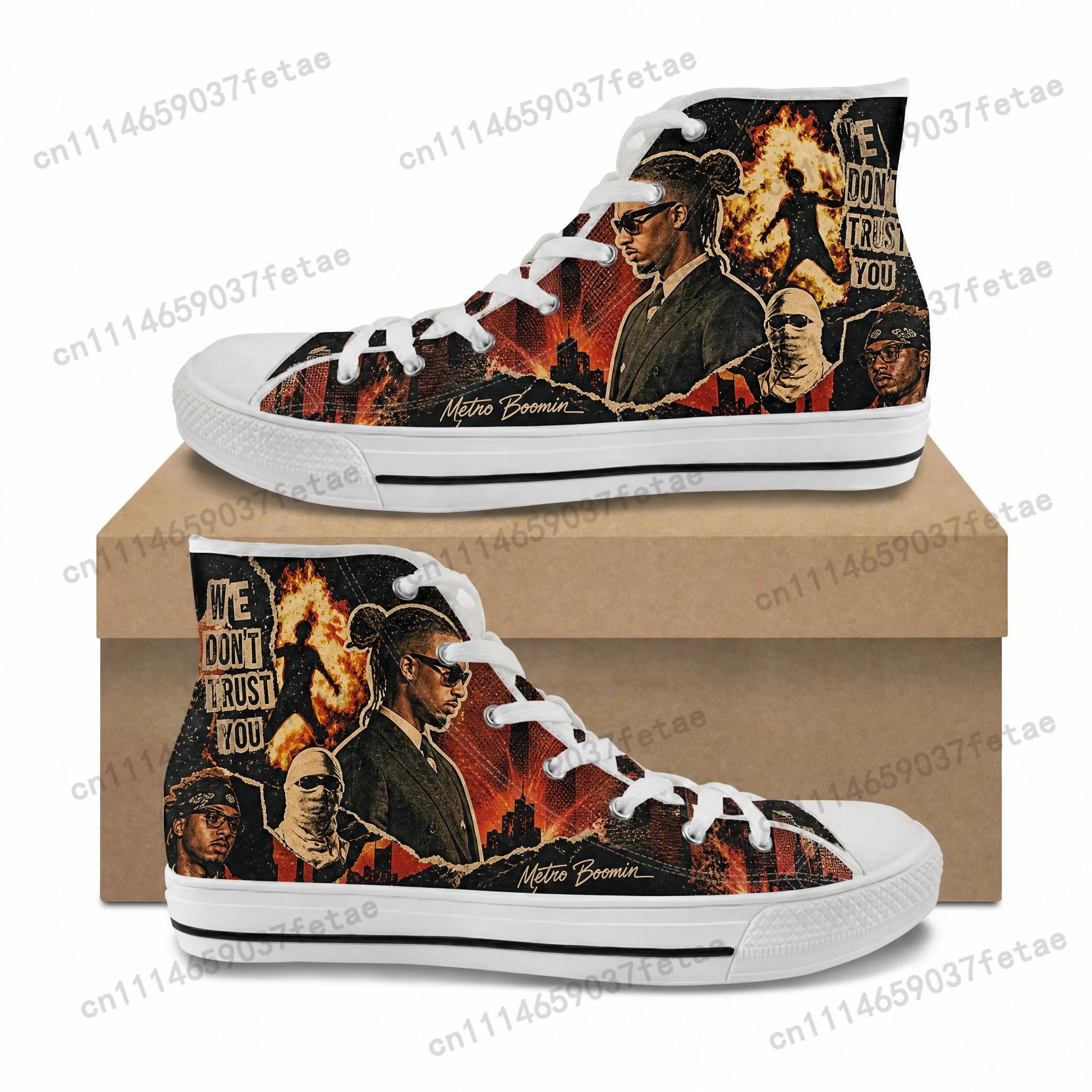 Metro Boomin High Top High Qua - đánh giá và giá Men Shoes Metro