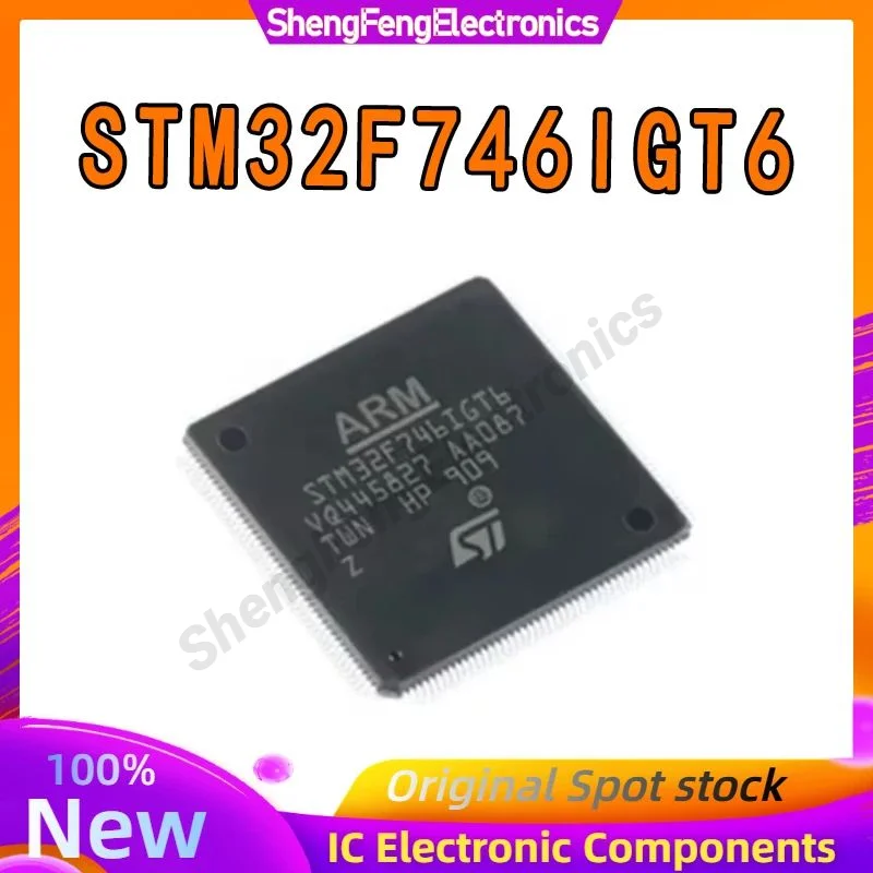 

STM32F746IGT6 LQFP-176 ARM microcontroller MCU IC chip Electronic components