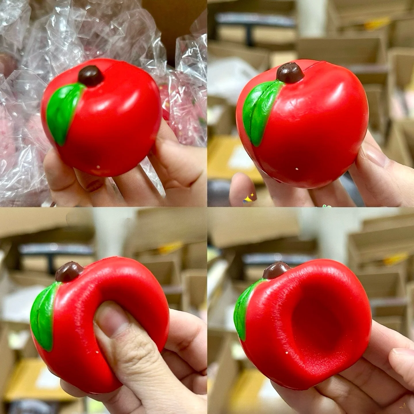 Authentique pur rebond lent petit Squiy Str soulagement jouet argile douce pâte à jouer à la main Crt jouet pour âges de 8 ans et plus