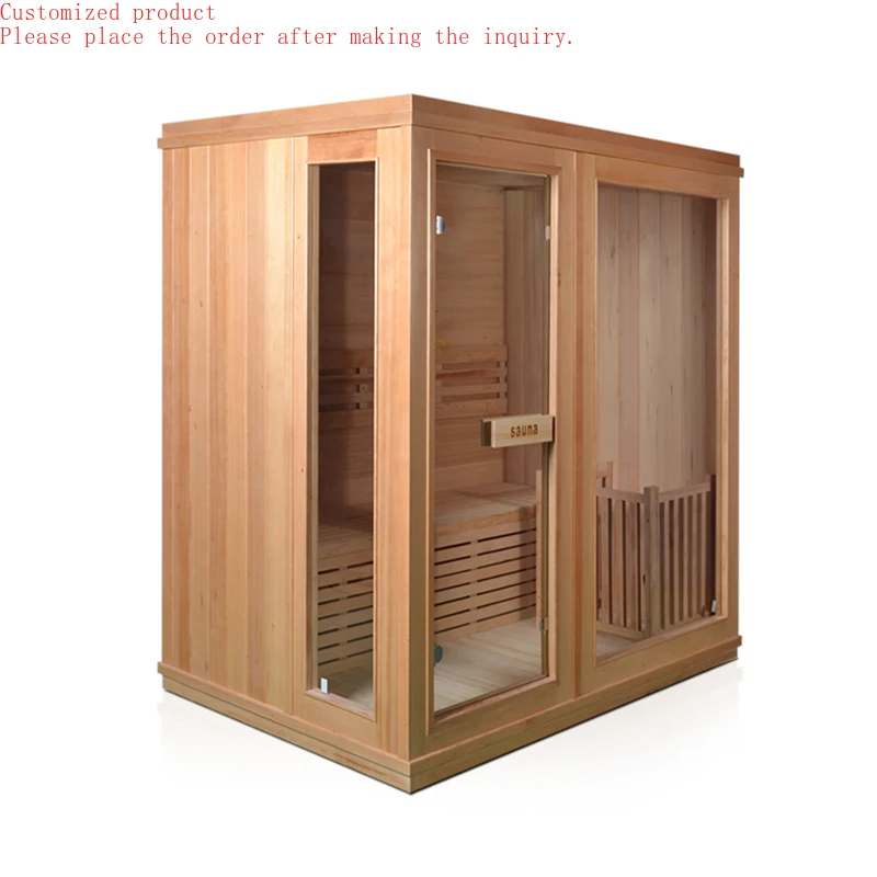

Customization.New Design Good Price Steam Sauna Traditional Sauna Room for Sale