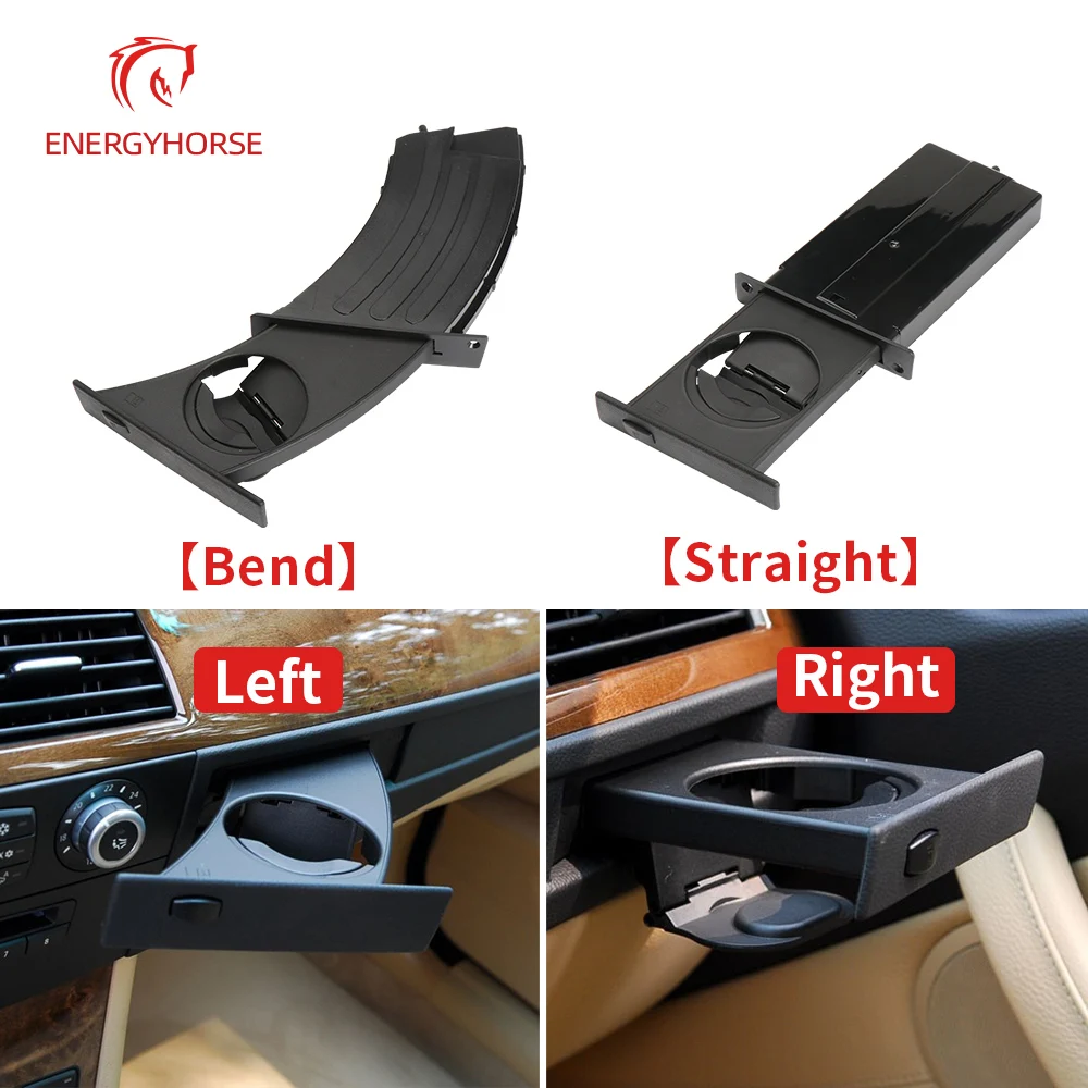 For BMW 5 Series LHD E60 E61 M5 525i 528i 530i 535i 550i 2004-2010 Car Front Center Console Water Cup Drink Holder 51459125622