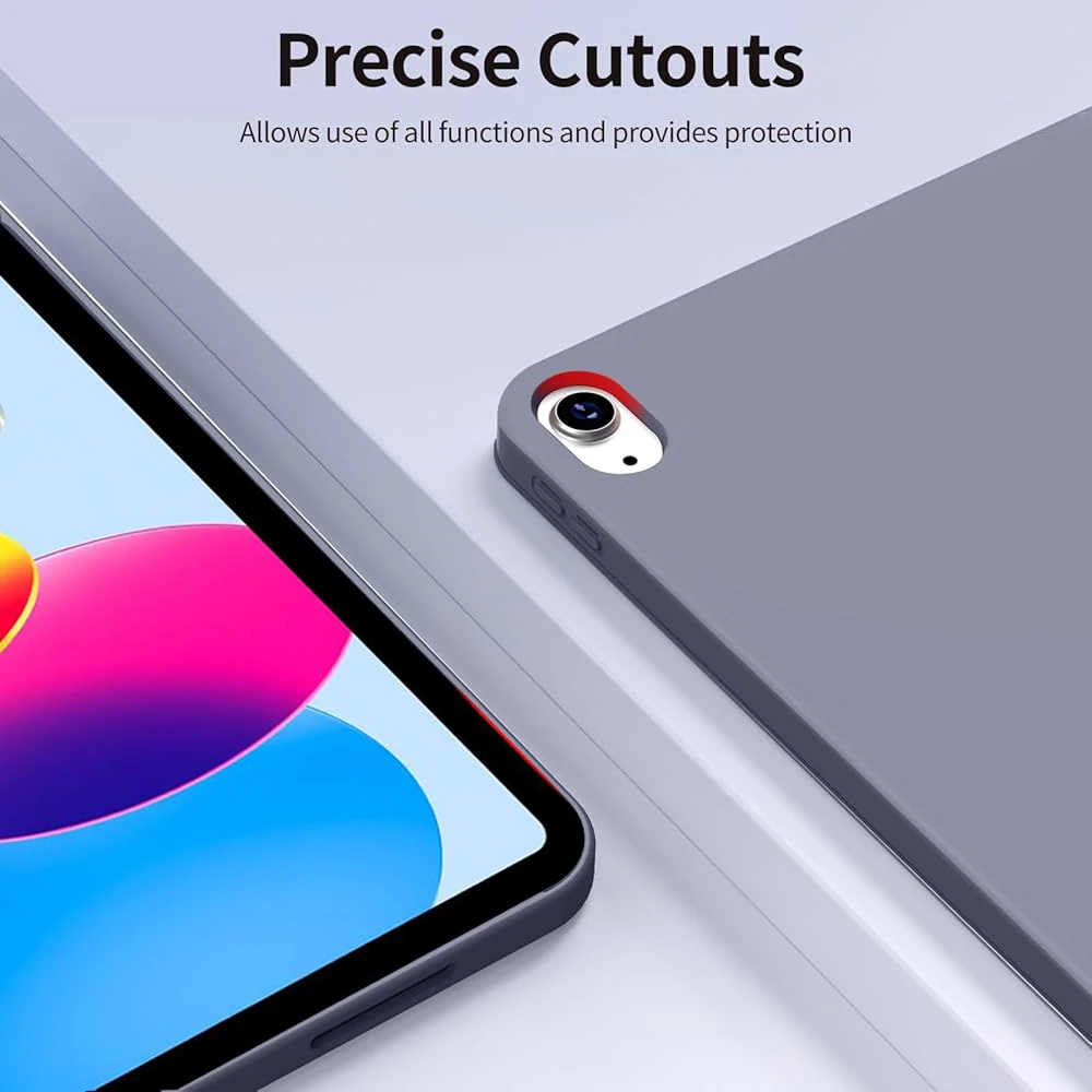 case for Xiaomi Pad 5 6 7 8 Pro, Trifold Stand Smart Cover for Redmi Pad SE 8.7 Redmi Pad 2 Pro 12.1 with Soft TPU Back - view 6