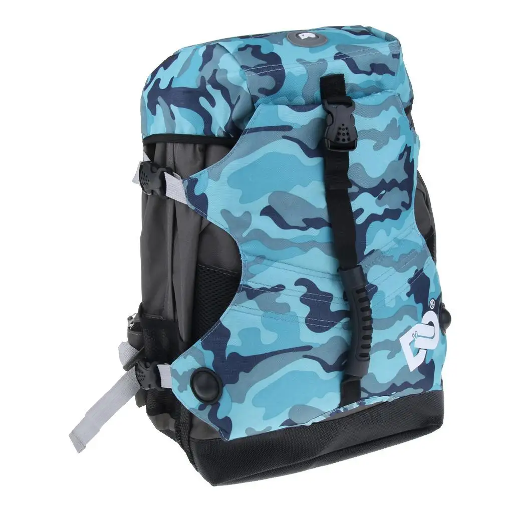 Roller Skates Backpack Large Capacity Shoulder Bag Inline Skate Shoes Carrier for Adult Skating