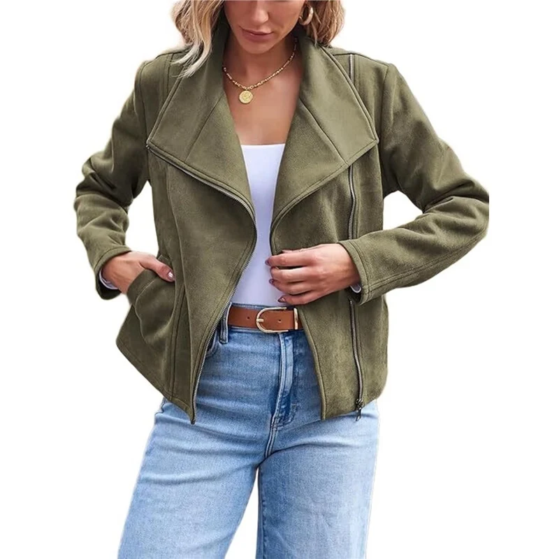 Women's Jacket Coat Cropped Short Casual Fashion Elegant Trendy Lightweight Soft Comfortable Daily Wear