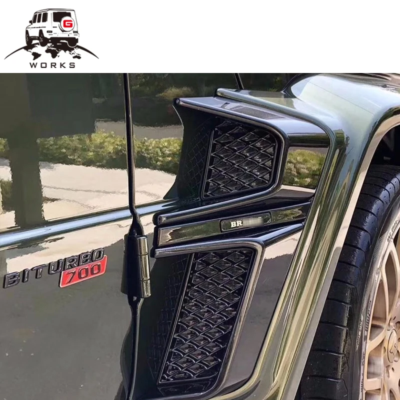 STLFAuto أنظمة الجسم W464 G63 Bodykit لـ G550 G500 G63 ترقية B700 مصدات السيارة واسعة النجمة تجميل مجموعات الجسم الكامل W463A