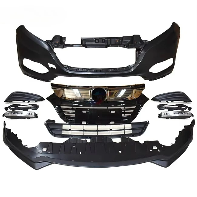 forNew High Quality PP Plastic Car Bumpers with Clips for 2015 HRV Vezel Upgrade 20 19