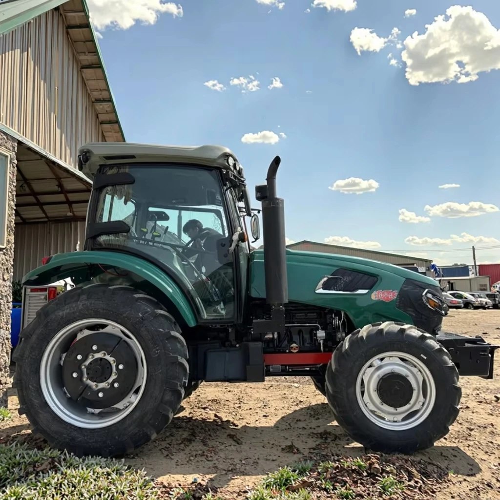 

Factory 150hp Agricultural Tractor Farm Lawn 4x4 Tractors For Sell Worldwide Tractor Luxury air-conditioned cockpit