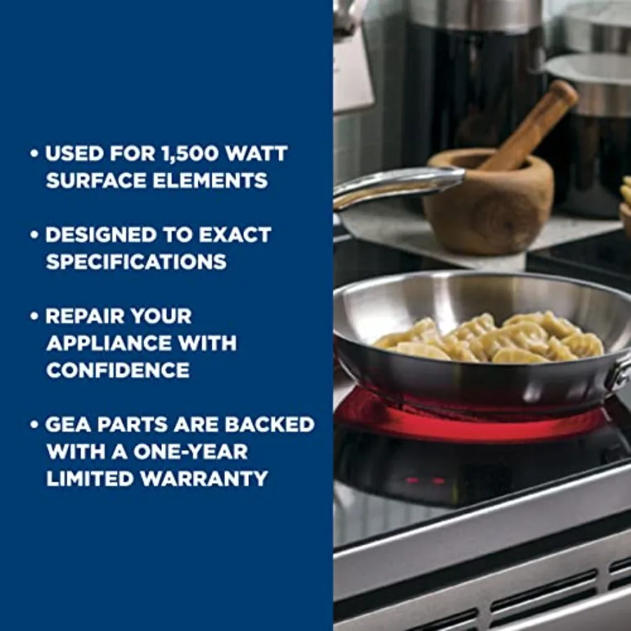 Eletrodomésticos WB24T10029 Ran Interruptor de controle de elemento de superfície 1 500 watts