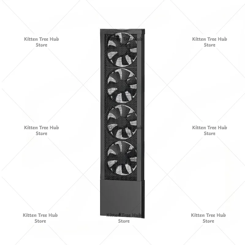 No-punching Window Powerful Exhaust Fan Household No-installation Window Ventilation Fan Silent and Retractable