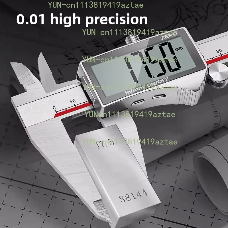 300MM Vernier Caliper Professional Industrial Measuring Tool Waterproof Portable Digital Vernier Caliper Electronic Gauging Tool