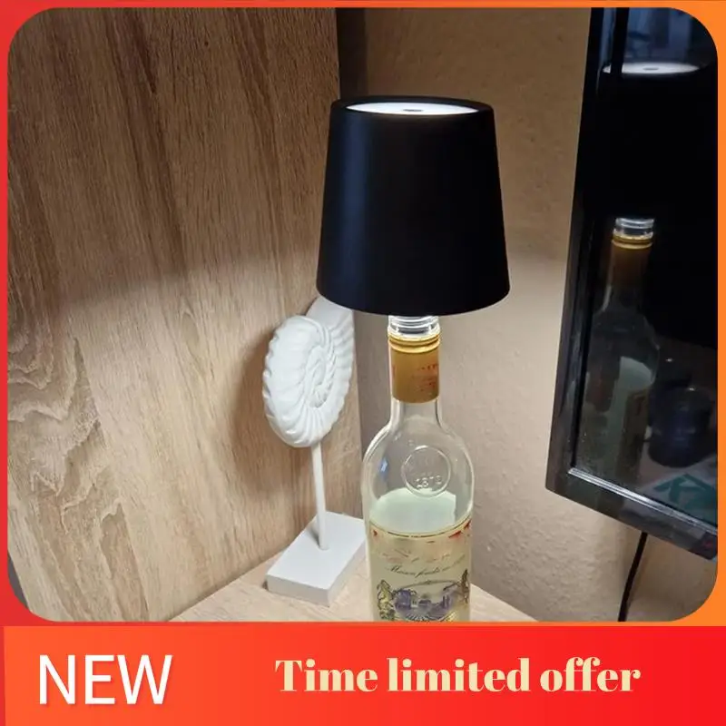 

ABRN-Wireless Bottle Light - Ambient Light For Wine Bottles, 3-Color Stepless Dimming Wine Bottle Decorative Light