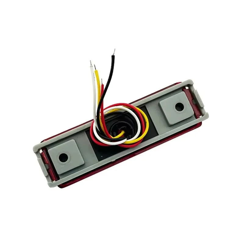 

Fine For Lorry Truck RV Bus 12V 24V 10pcs 4inch Truck Trailer Led Tali Lights Oval Side Marker Lights Stop Brake Turn Signal Lam