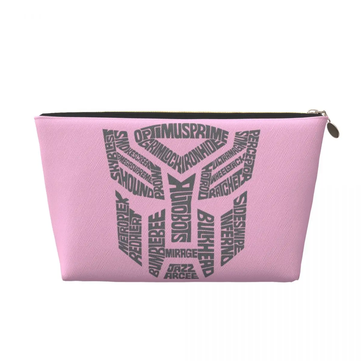 Custom Cartoon Autobot Transformers Car Cosmetic Bag Women Cute Big Capacity Makeup Case Beauty Storage Toiletry Bags