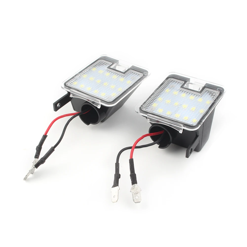 For Ford Kuga 2003-up Focus 2013-up & S-MAX C-MAX Mondeo Escape Auto Car Rear License Number Plate Lamp LED Lights  2Pcs