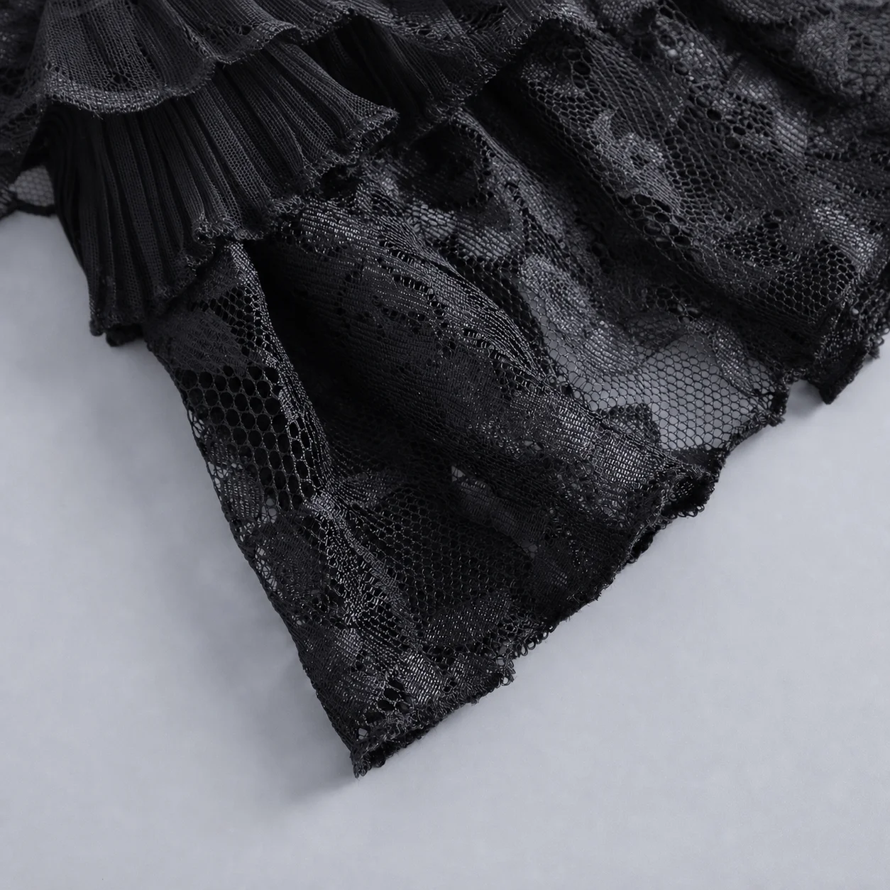 Lace Arm Cuffs Skin-Friendly Finger Loop Arm Cuffs Ruffle Lace Arm Cuffs Elegant For Dating Daily Commute Adult Women